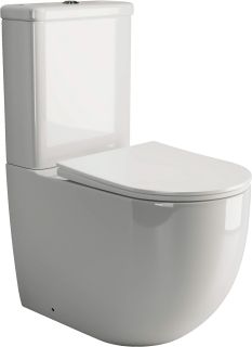 Напольный унитаз Ceramica Nova Mia CN1801 безободковый белый